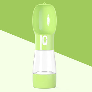 Portable pet water bottle