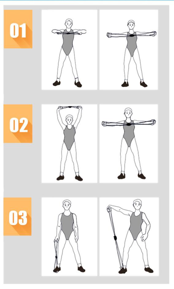 Yoga Resistance Bands for Sports Exercise