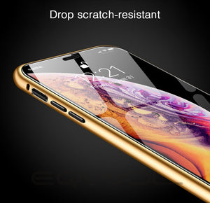 Metal Magnetic Adsorption Case For iPhone XS MAX X XR 8 7 Plus 6 6s