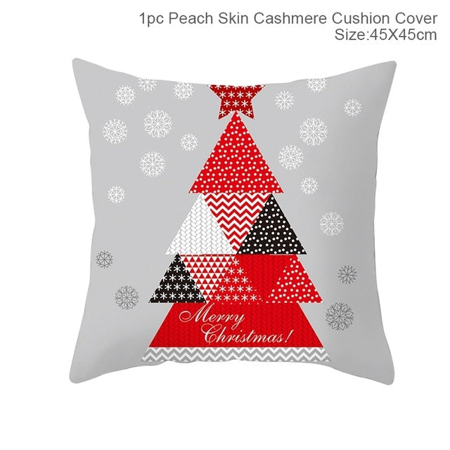 Merry Christmas Cushion Cover Decorations