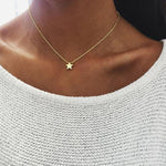 Copper choker multi layer necklace