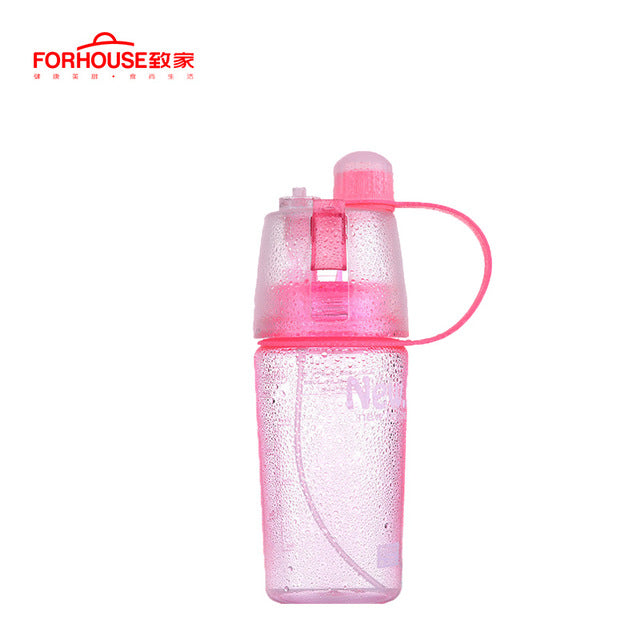 Spray Sports Water Bottle Kettle BPA Free
