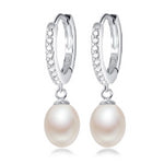 100% Natural Freshwater Pearl Earrings