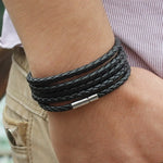 5 Laps Leather Bracelet