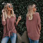 Woman sweatshirt  / V-neck Casual