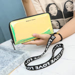 Holographic Phone Wallet with Lanyard