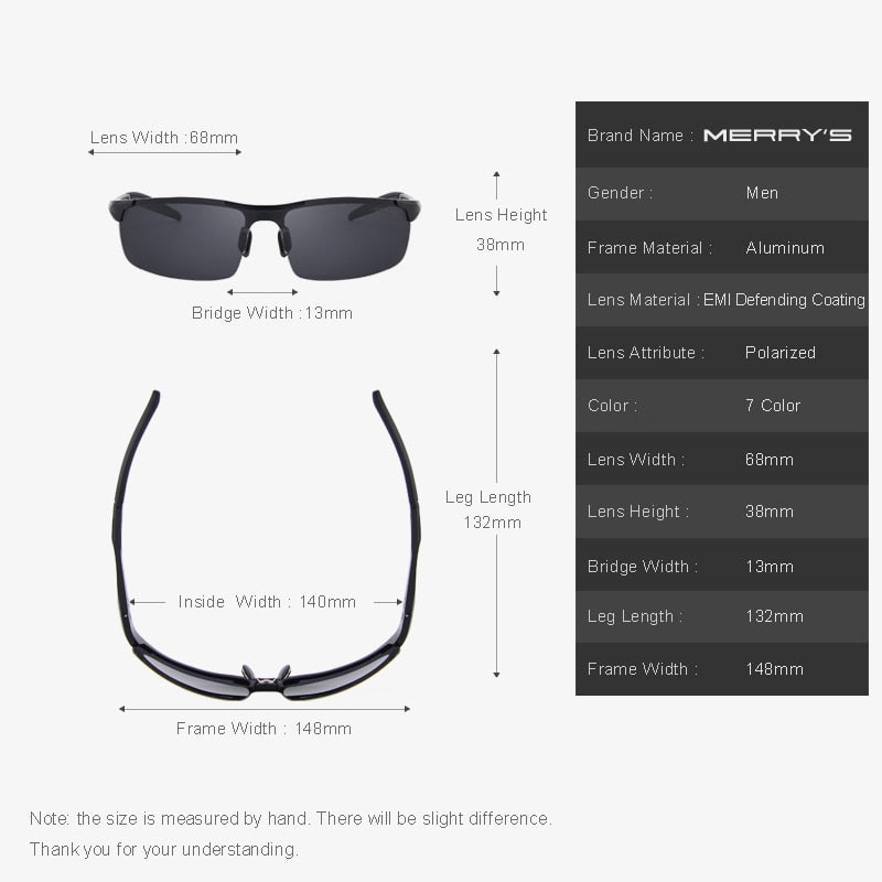 Men Polarized Sunglasses Aviation