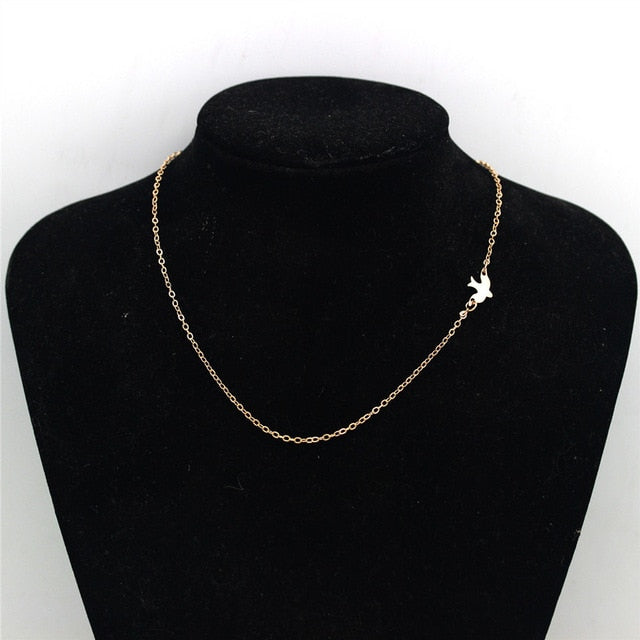 Star & Moon Pendant Necklace