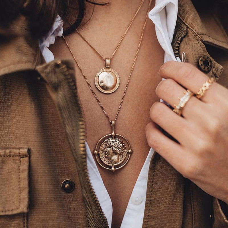 Bohemian Double-Layer Necklace