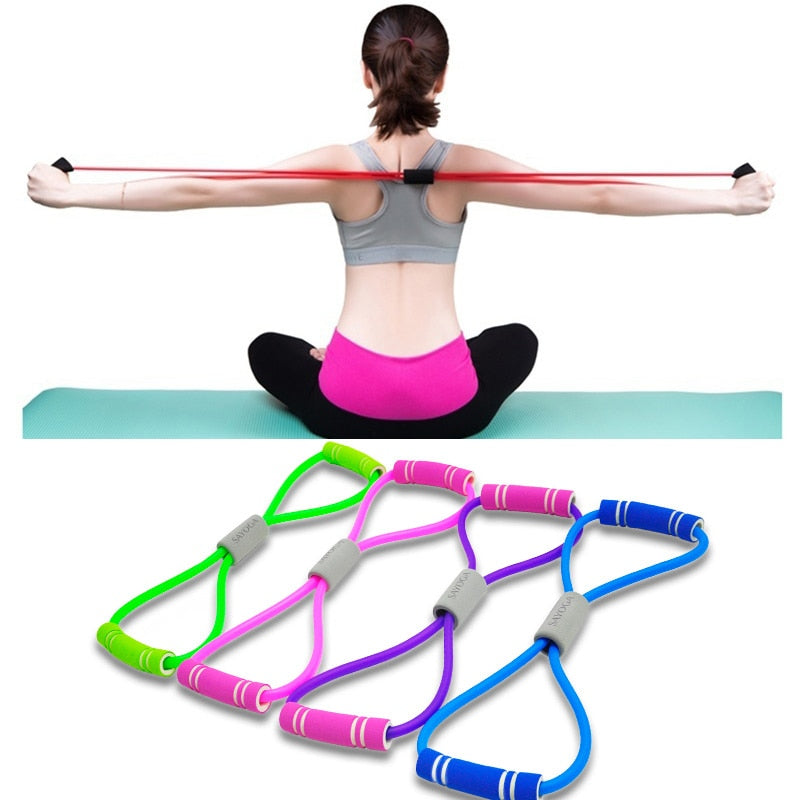 Yoga Resistance Bands for Sports Exercise