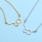 Molecule Pendant Necklaces