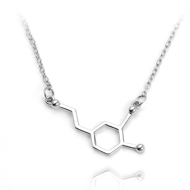 Molecule Pendant Necklaces