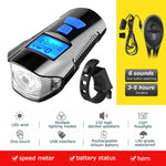 All Weather Deluxe Bicycle Light with USB Charging